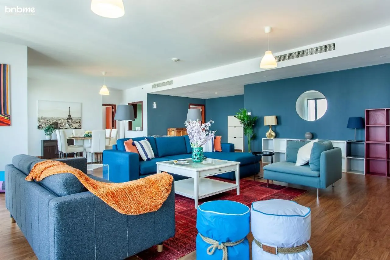 Bnbmehomes - 4Br Apartment With Dubai Marina View 0*,